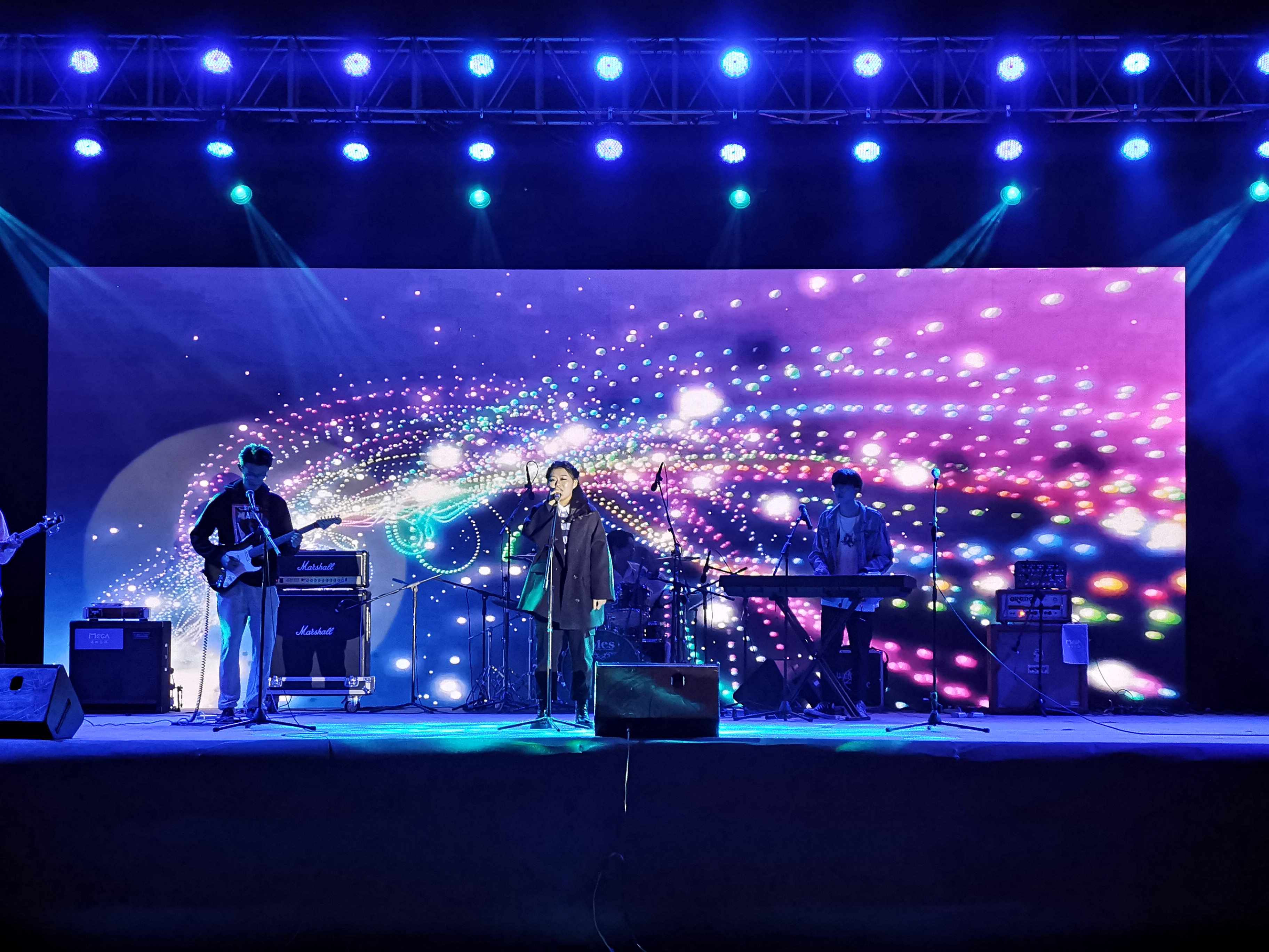 摇滚音乐节现场(文/图  校团委)撰稿:李芝霖  高才华审稿:赖新华审核